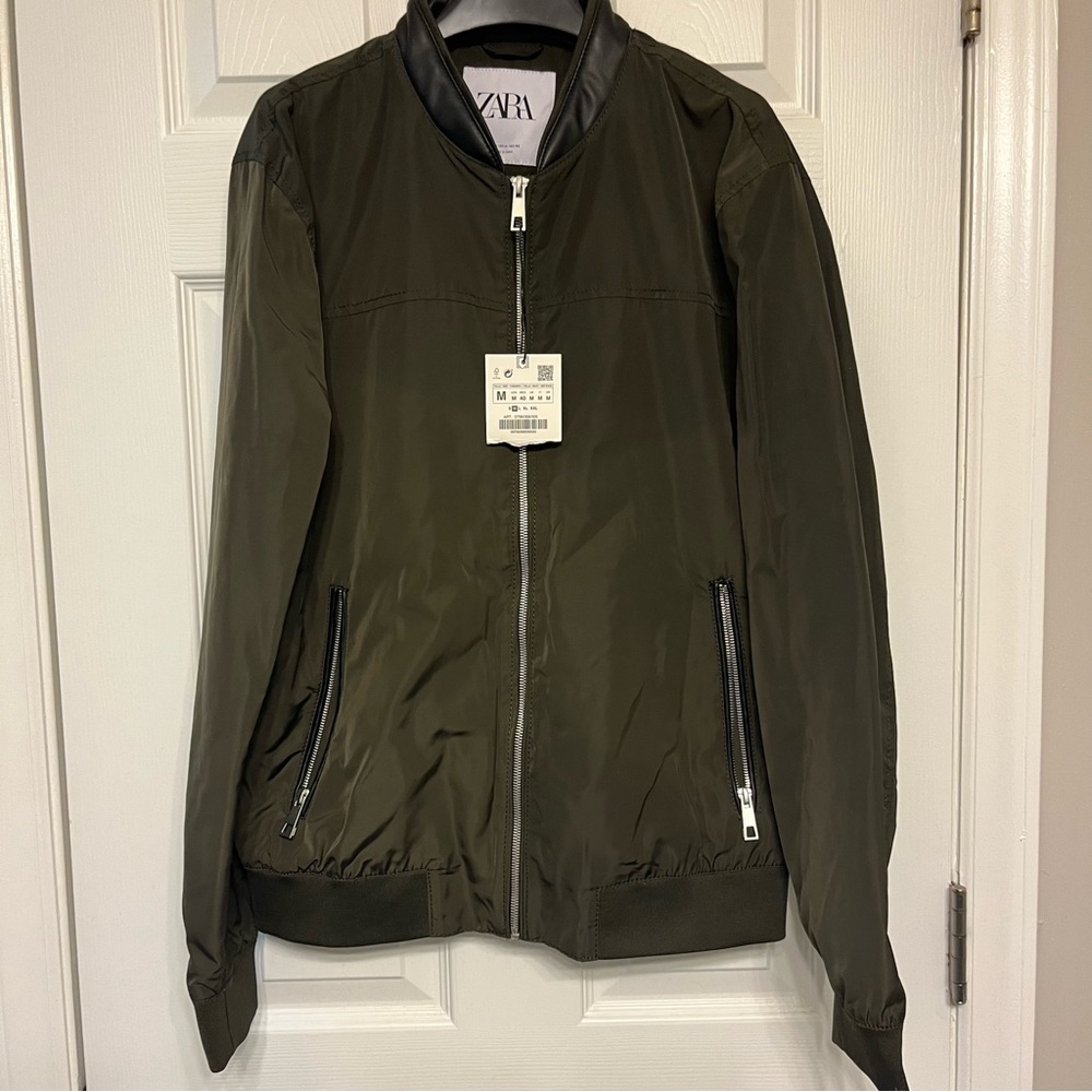ZARA Men’s Bomber Jacket NWT